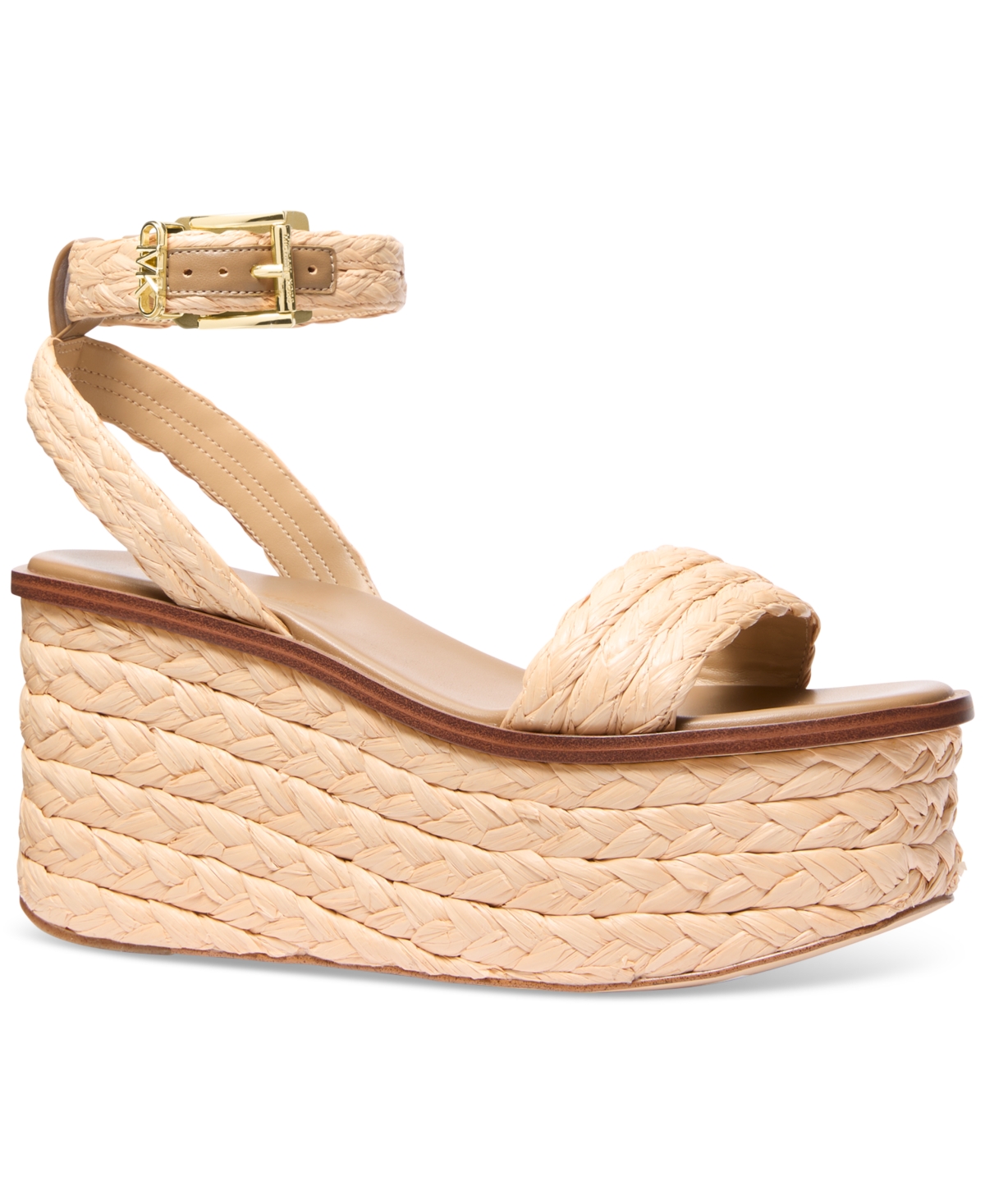 Michael Kors Michael  Women's Sandra Espadrille Sandals In Natural