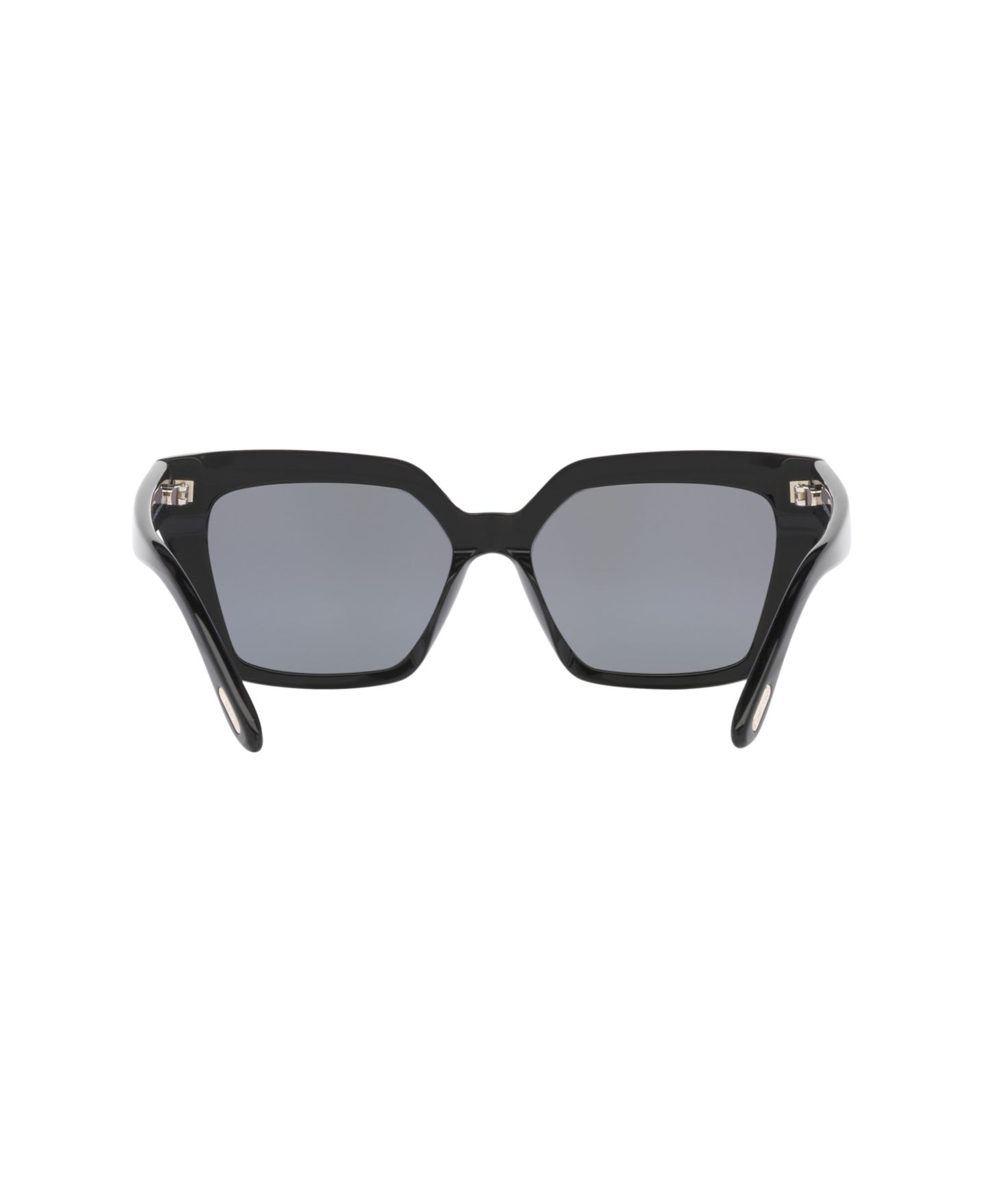 Женские солнцезащитные очки Tom Ford Winona Polarized Sunglasses, TR001637, цвет: Чёрный блестящий — фото 4