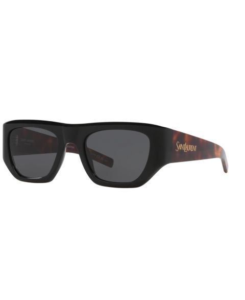 Женские солнцезащитные очки Saint Laurent Standard Sunglasses, SL 740 YS000619, цвет: Чёрный