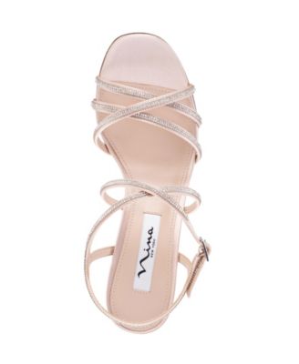 Women's Anna Crystal Embellished Strappy Dress Sandals