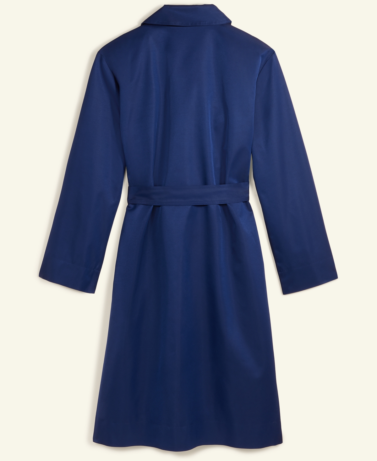 Macy's Flower Show Tie-front A-line Trench Coat, Exclusively At  In Ocean Cavern