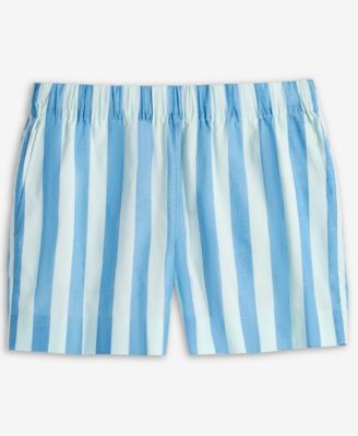 Women's Cotton Striped Pull-On Shorts, Exclusively at Macy's