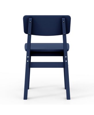 Kids 5-Piece Modern HDPE Dining Table and Chairs Set