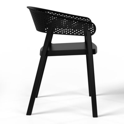 5-Piece Modern Patio Square Dining Table Set with Stackable Patio Dining Chairs