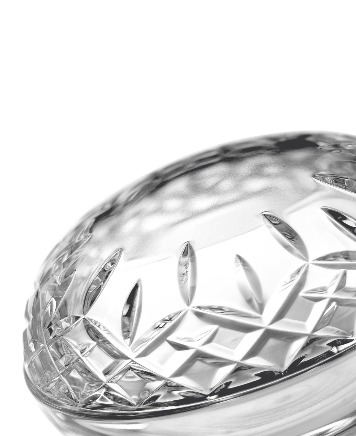 Waterford Lismore Essence 5" Covered Box In Clear