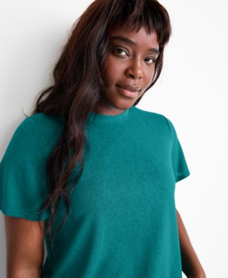 Women's Relaxed-Fit Short-Sleeve Tee XS-3X, Exclusively at Macy's