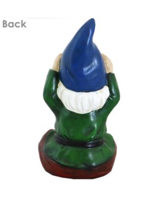 Sage the Yoga Garden Gnome Lightweight Indoor/Outdoor Resin Lawn and Garden Statue - 11" H