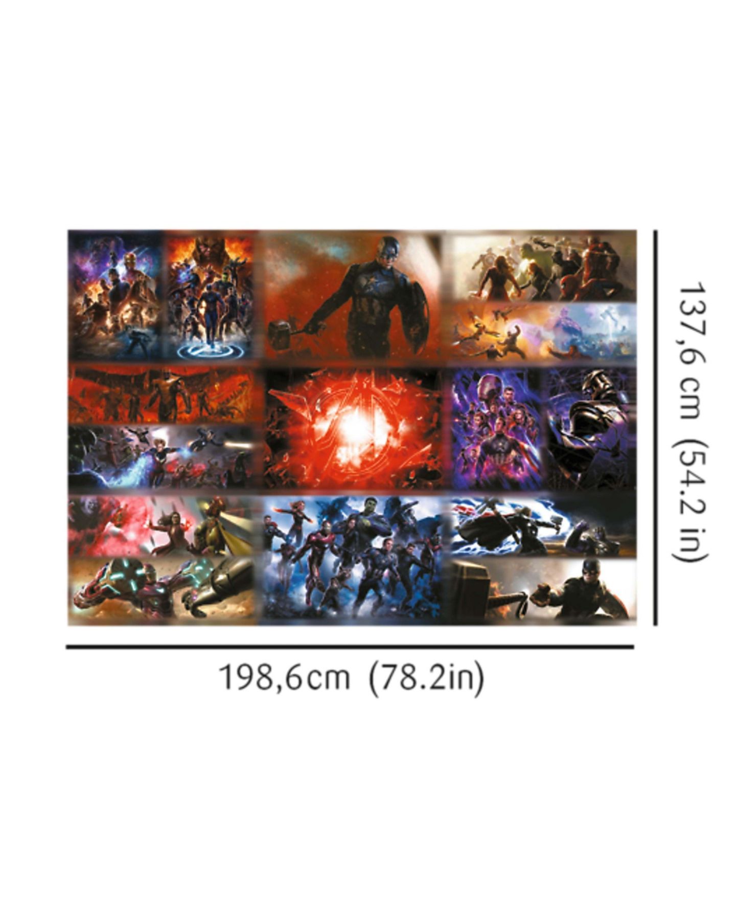 Детская игрушка Trefl The Ultimate Marvel Collection 13,500-Piece Puzzle, Ages 12+ — фото 4