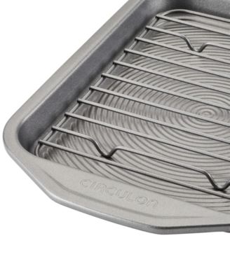 Total Nonstick Toaster Oven & Personal Pizza Pan 4-Pc. Baking Set