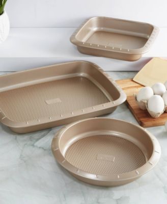 Balance 3-Piece Nonstick Carbon Steel Cake Pan Set