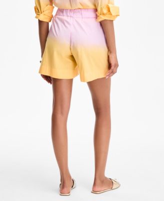 Women's Ombr&eacute; Drawstring Shorts