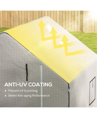 Walk-In Greenhouse for Gardening – Spacious Outdoor Plant Growing and Storage Solution