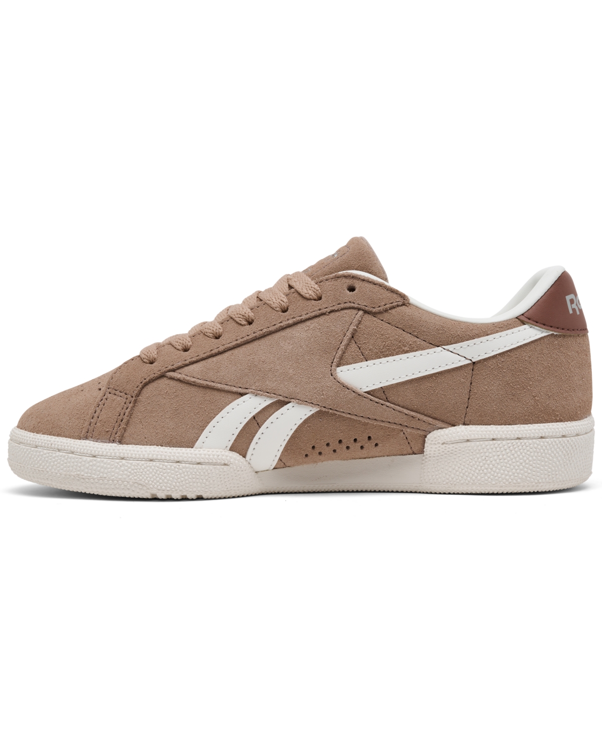 Reebok Club C Grounds Sneakers In Chalk Brown