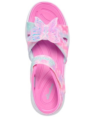 Little Girls Jumpsters Sandal - Butterfly Brights Light-Up Sandals from Finish Line
