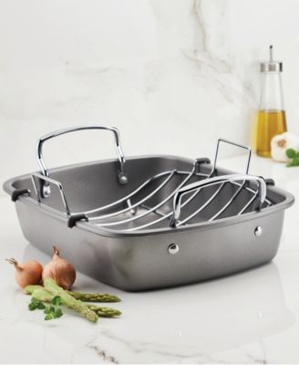 Nonstick 17 x 13 Roaster with U-Rack