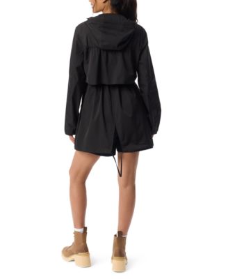 Women's Rain Parka Long Sleeves Jacket