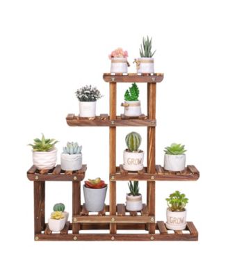 Multi-tiered Plant Stand Succulent Pots Display Rack Balcony Indoor Outdoor