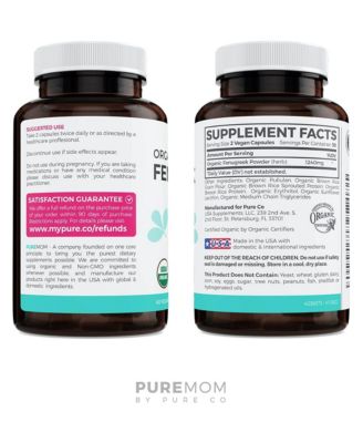 Capsules, Herbal Lactation Support, Pure Mom, 60ct