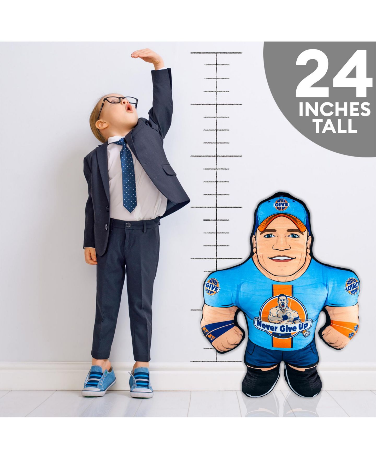 Детская мягкая игрушка Bleacher Creatures John Cena Bleacher Buddy 24" Plush — фото 7