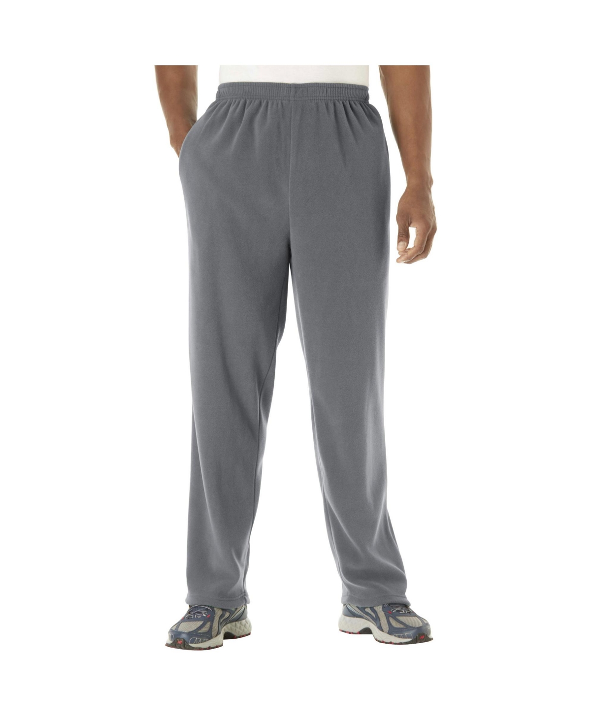 Big & Tall Explorer Plush Fleece Pants - Steel