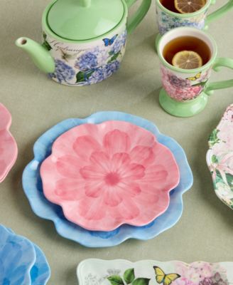 Wildflower 3-D Floral 4-Pc. Salad Plates, Service For 4