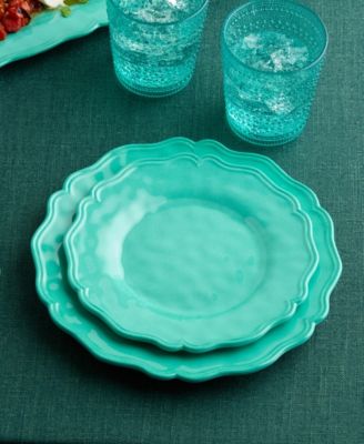 Isabella Crackle Melamine 4-Pc. Salad Plates, Service For 4