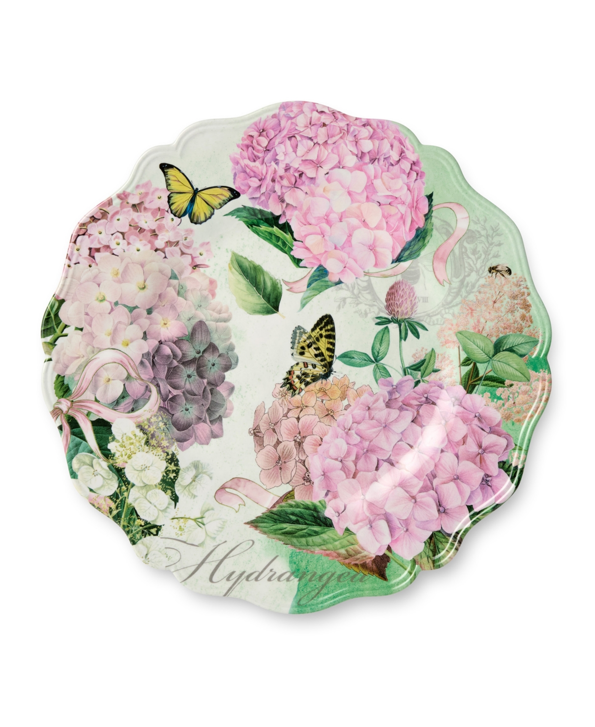 Certified International Garden Path Melamine 2pc Platter Set In No Color