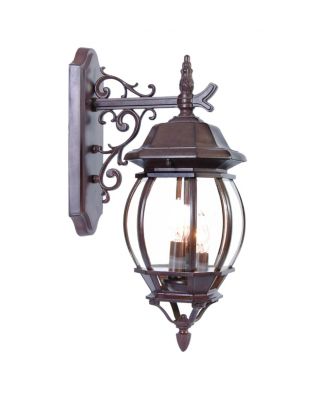 Three-Light Hanging Glass Globe Wall Light – Sleek Pendant for Home Decor