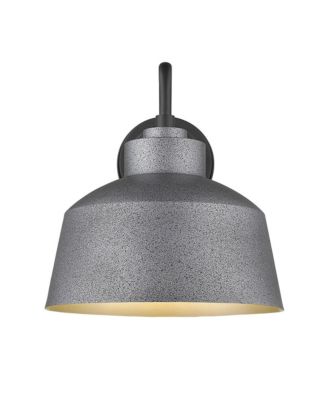 Pebbled Bowl Shape Outdoor Wall Light for Porch and Patio Lighting