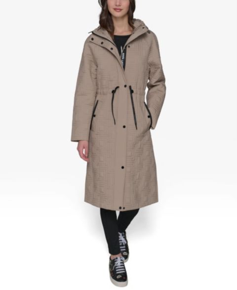 Женские куртки KARL LAGERFELD PARIS Quilted Anorak