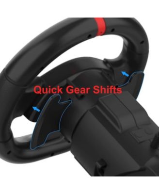 Game Controller Steering Wheel Accelerator pedal Ergonomic Design Comfortable Grip For PC PS3 PS4 Switch Android