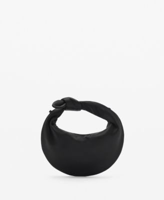 MANGO - Women's Satin Medium Size Handbag