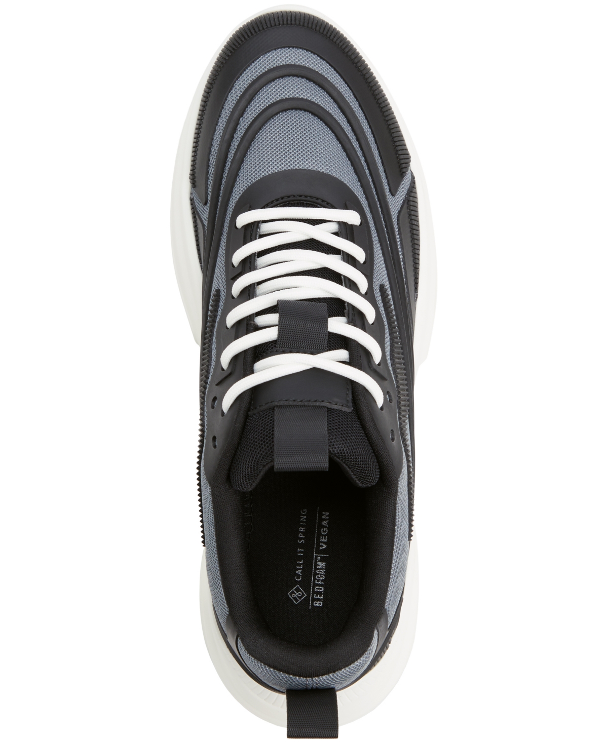 Call It Spring Men's Refresh 2.0 Low Top Sneakers In Black Multi