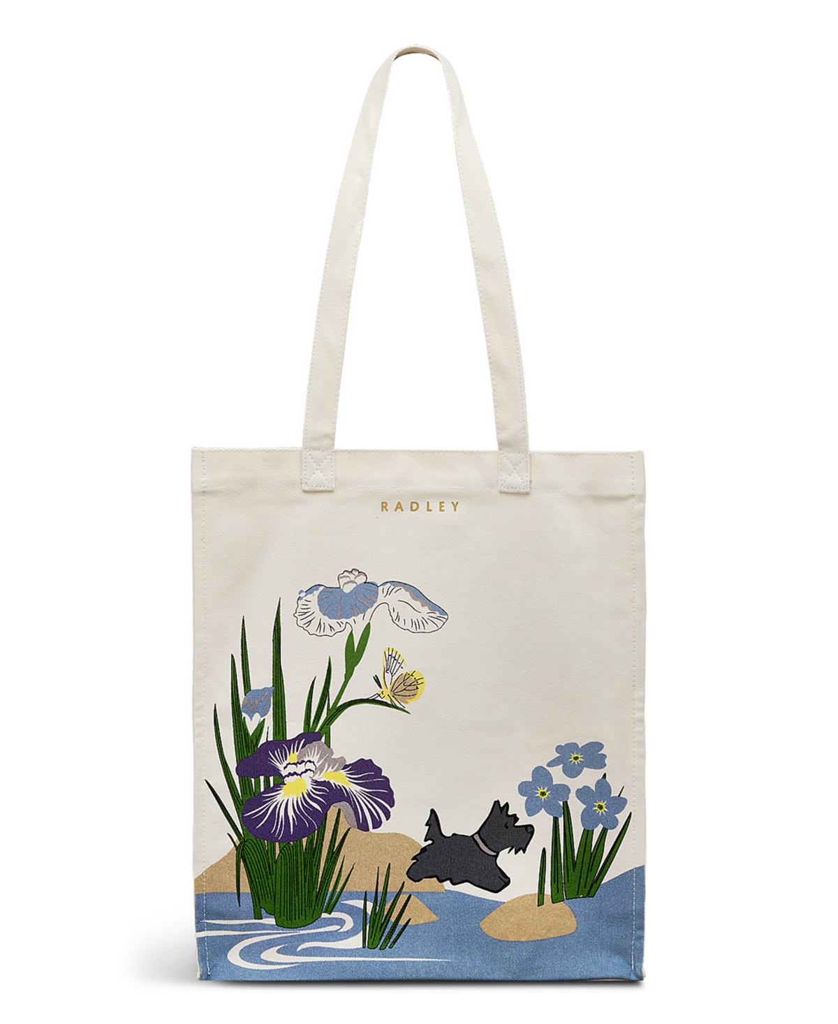 Rhs Medium Tote Bag - Natural
