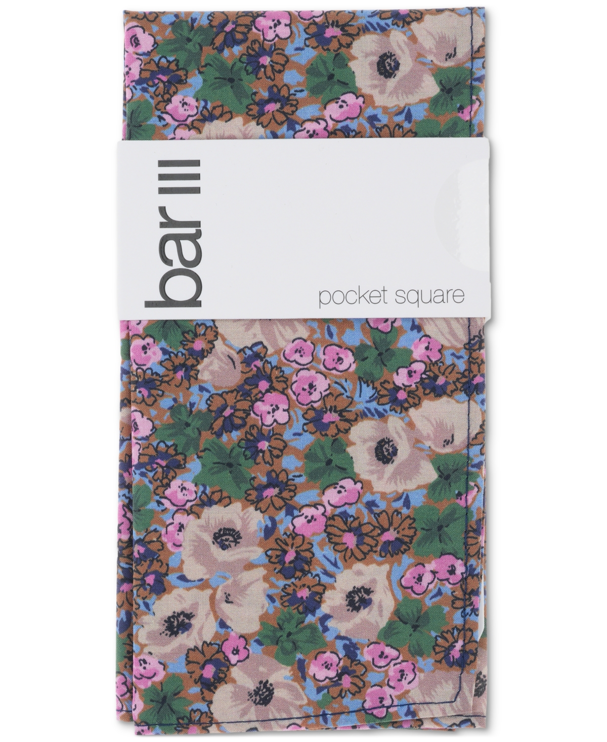 Bar Iii Men's Floral Handkerchief, Exclusively At Macy's