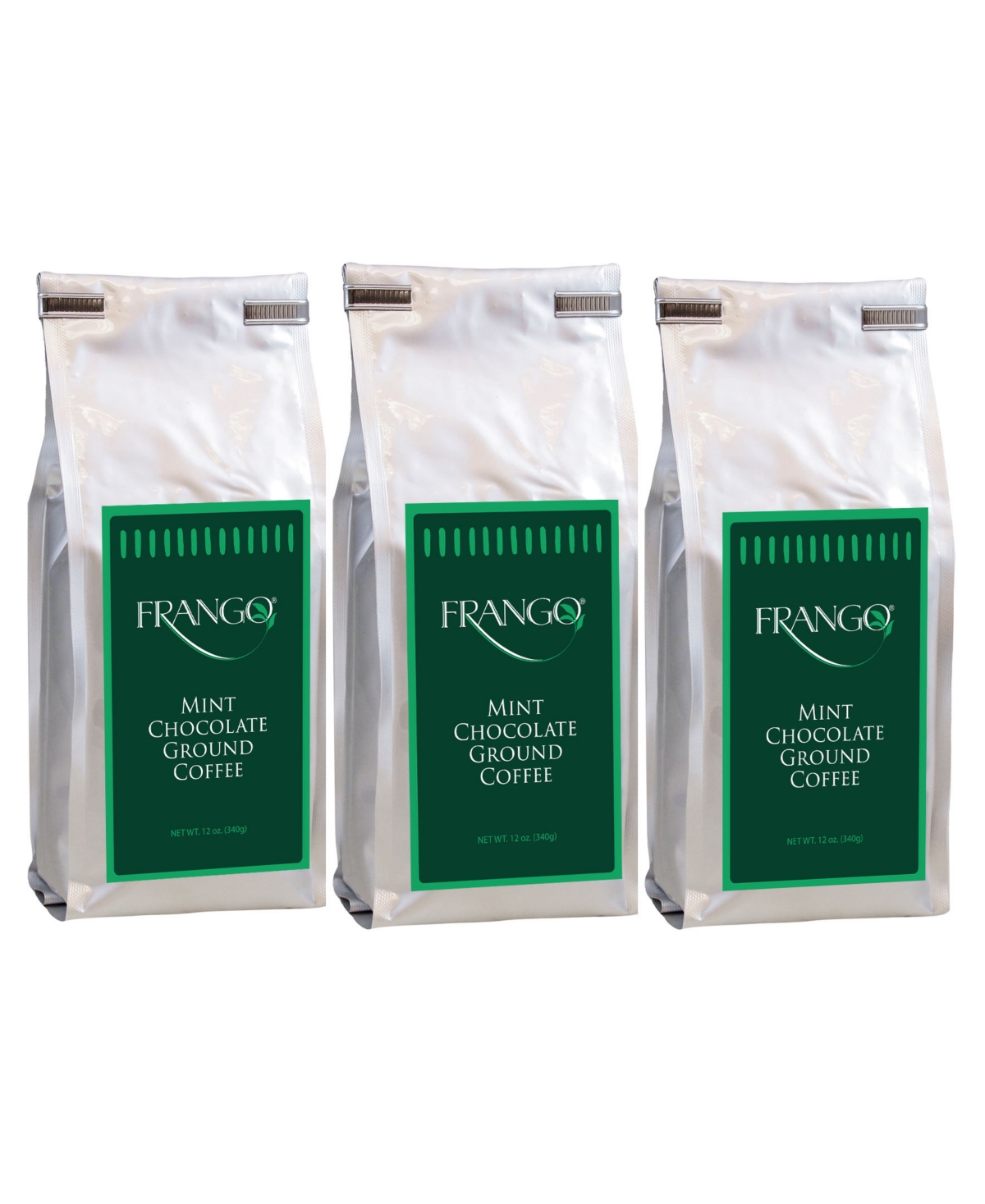 Frango Chocolates Chocolate Mint 12 oz Ground Coffee, 3 Pack In Transparent