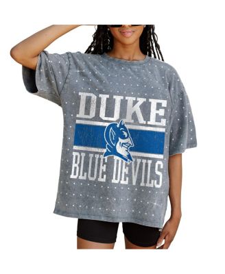 Gameday Couture - Women's Gray Duke Blue Devils On the Ball Oversized T-Shirt
