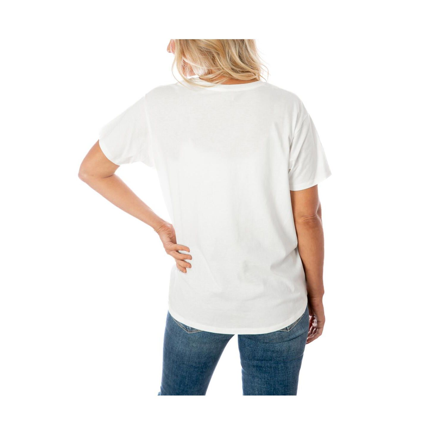 Женская футболка Gameday Couture White Nebraska Huskers Volleyball Day Oversized — фото 3