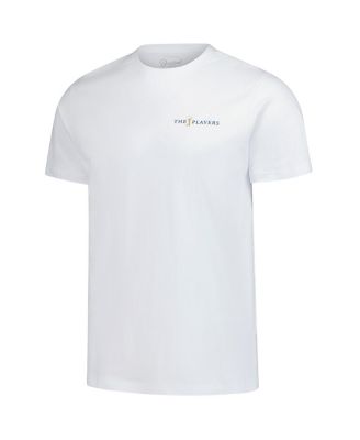 Men's White THE PLAYERS Florida Orange Garment Dyed T-Shirt