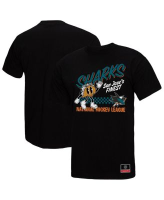 Mitchell & Ness - Men's Black San Jose Sharks Local Food T-Shirt