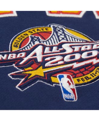 Men's and Women's Navy 2000 NBA All-Star Game Throwback Pullover Sweatshirt