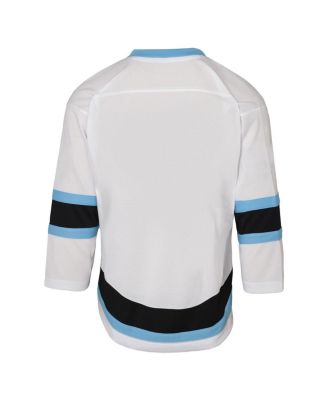 Big Boys and Girls White Utah Hockey Club Replica Jersey