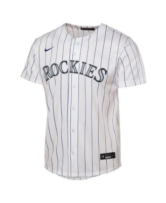 Big Boys and Girls Kris Bryant White Colorado Rockies Home Replica Player Jersey