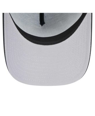 Men's Black Los Angeles Angels 9FORTY A-Frame Adjustable Hat