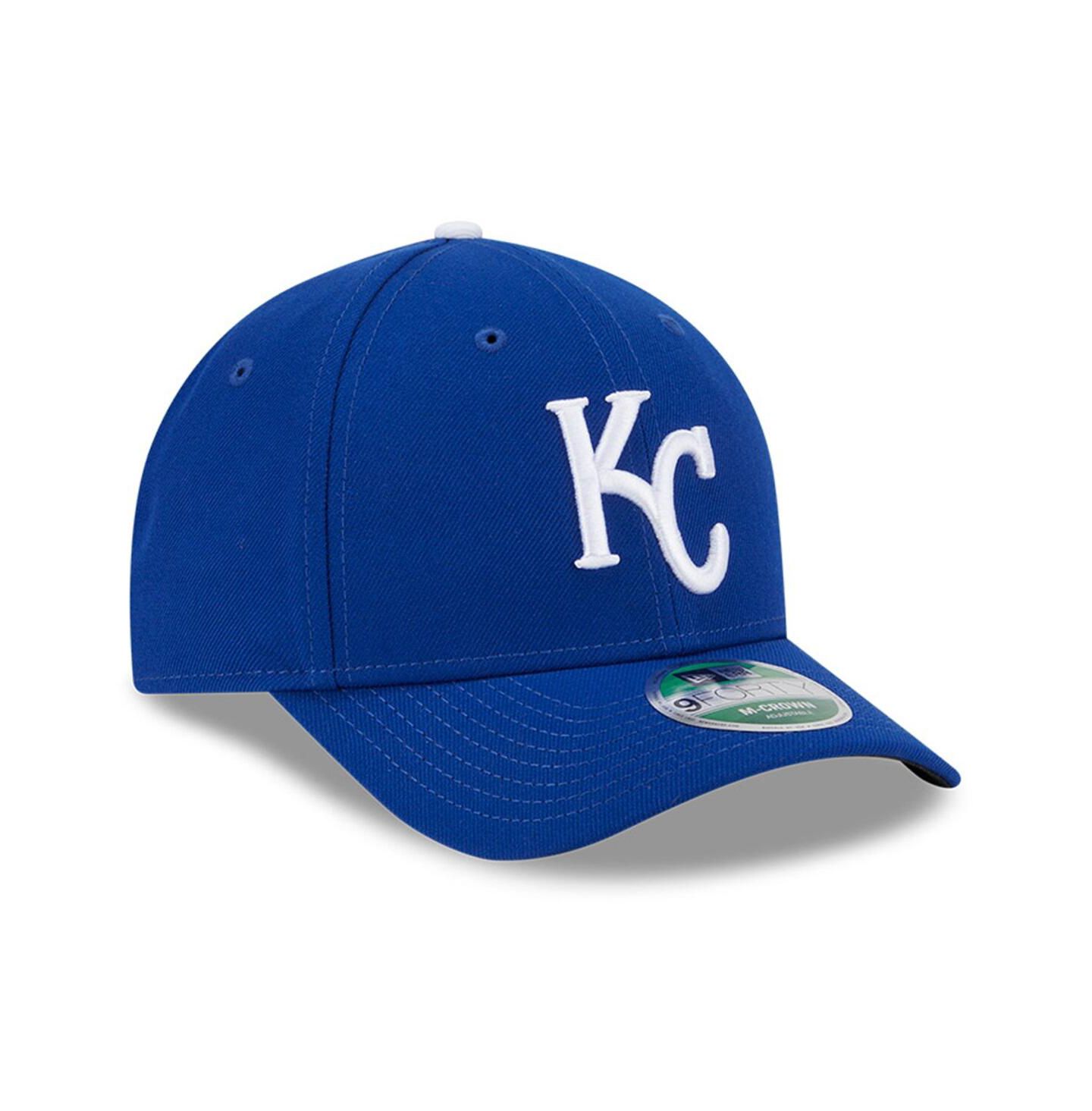 Мужская кепка New Era Royal Kansas City Royals Player Replica 9FORTY Adjustable Hat — фото 4