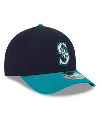 Men's Navy Seattle Mariners Player Replica 9FORTY Adjustable Hat