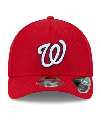 Men's Red Washington Nationals Player Replica 9FORTY Adjustable Hat