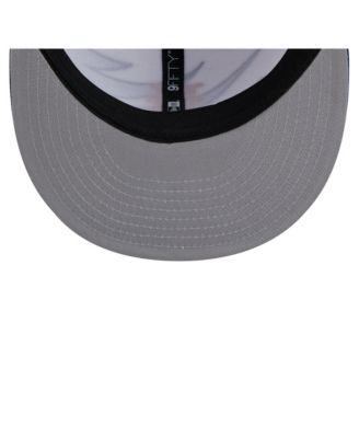 Men's Royal/White New York Mets Jagged 9FIFTY Snapback Hat