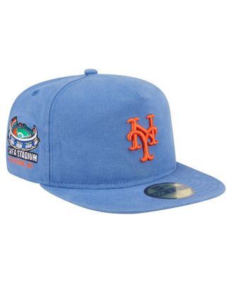 Men's&nbsp;Blue New York Mets Championship Side Flag A-Frame 59FIFTY Fitted Hat