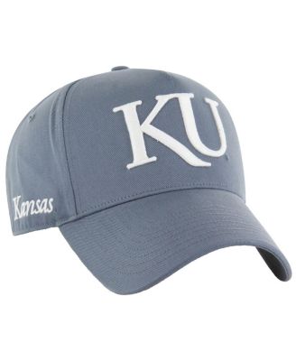 '47 Brand - Men's Gray Kansas Jayhawks Foundation Offside Adjustable Hat